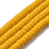 Opaque Glass Beads Strands GLAA-I060-01H-1