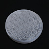 Natural Selenite Coaster PW-WG6D7A3-07-1