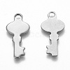 Tarnish Resistant 304 Stainless Steel Pendants STAS-O131-03P-2