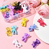 28Pcs 14 Colors Acrylic Pendants MACR-FS0001-84-7