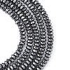 Non-Magnetic Synthetic Hematite Beads Strands G-Q422-4