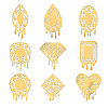 Nickel Decoration Stickers DIY-WH0450-092-1