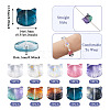 50Pcs 10 Colors Glass Beads GLAA-FS0001-26-4