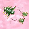 Christmas Handmade Lampwork Jewelry Sets SJEW-G076-01P-1