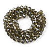 Electroplate Glass Beads Strands EGLA-A034-T6mm-A09-A-2