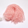 Imitate Austrian Crystal Bicone Glass Beads Strands LS-GLAA-F029-3x3mm-15-3