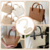 Imitation Leather Crochet Bag Nail Bottom & Sew on Bag Handles Set DIY-WH0308-342A-5