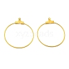 Iron Ring Hoop Earring Pendant IFIN-E025-02G-2
