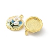 Brass Enamel Pendants KK-Z083-11G-2