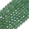 Natural Green Aventurine Beads Strands G-K389-A19-01-1