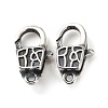 925 Thailand Sterling Silver Lobster Claw Clasps STER-D003-14AS-1