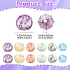 Crackle Transparent Glass Beads Strands GLAA-YW0005-73A-3