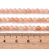 Natural Sunstone Beads Strands G-K423-A02-4mm-5