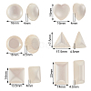 Opaque Resin Cabochons RESI-CJ0001-122-2