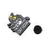 Cat with Word Cat Scan Enamel Pins JEWB-Q014-03B-3