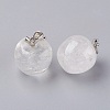 Natural Quartz Crystal Pendants G-E513-A10-1