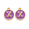 Golden Plated Alloy Enamel Charms LS-ENAM-Q437-12X-1