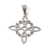 Non-Tarnish Hollow Out 201 Stainless Steel Pendants STAS-G330-01B-P-1