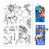 Custom Summer Theme PVC Plastic Clear Stamps DIY-WH0631-0113-1