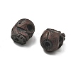 Carved Wood Beads WOOD-Q060-02B-3