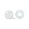 Natural White Jade European Beads G-Q607-01A-10-2