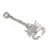 Alloy Rhinestone Stretch Rings AJEW-B107-03P-2