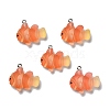 Opaque Resin Pendants RESI-D055-091P-01-1