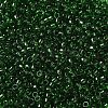 Transparent Colours Picasso Glass Round Seed Beads SEED-B001-06A-07-3
