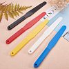 Olycraft Plastic Oil Painting Scraper Knife AJEW-OC0001-16-6