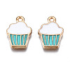 Alloy Enamel Pendants ENAM-S121-127E-3