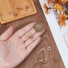 6Pcs Brass Zipper Insert Buckles KK-CY0001-04G-3