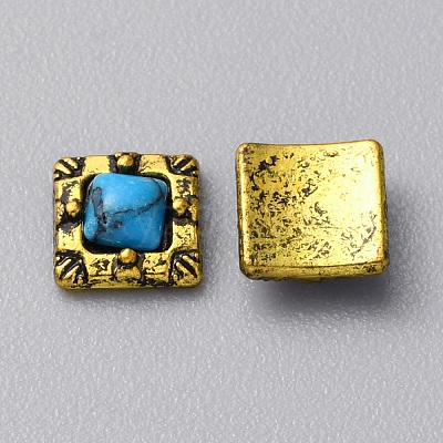Zinc Alloy Cabochons MRMJ-WH0320-05I-01-1