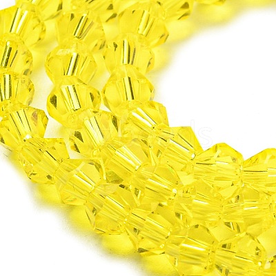 Transparent Glass Beads Strands GLAA-F029-3mm-21-1