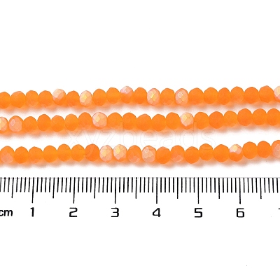 Transparent Glass Beads Strands X1-EGLA-A034-T4mm-MB05-1