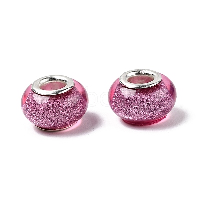 Large Hole Resin European Beads OPDL-R118-10B-1