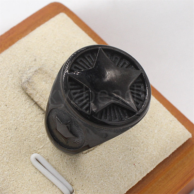 304 Stainless Steel Finger Rings for Men FS-WG539CD-06-1