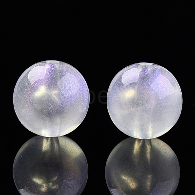 Transparent Acrylic Beads OACR-N008-108D-01-1