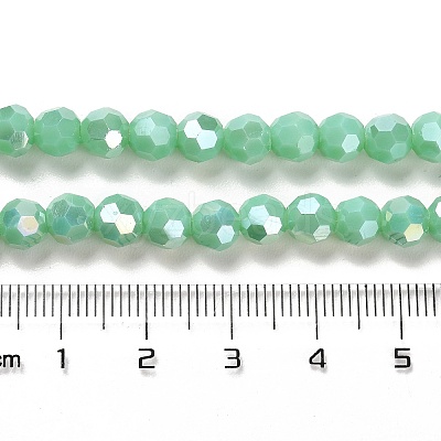 Opaque Glass Beads Stands X-EGLA-A035-P6mm-B14-1