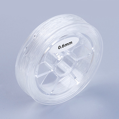 Round Japanese Elastic Crystal String EW-G008-01-0.6mm-1