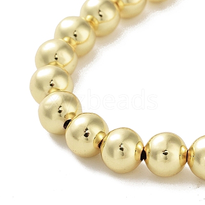 Brass Beaded Necklaces NJEW-L170-08B-G-1