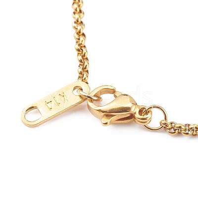 304 Stainless Steel Rolo Chain Bracelets X-BJEW-JB06029-1