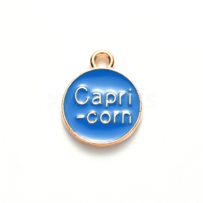 Alloy Enamel Pendants ENAM-S124-01A-02E-1