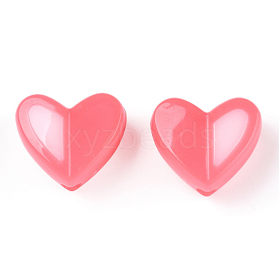 Two Tone Opaque Acrylic Beads SACR-I005-05D-03-1