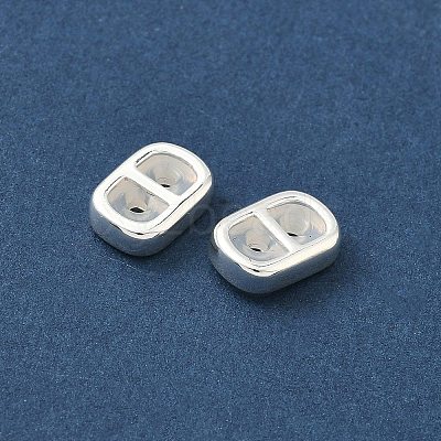 Brass Silicone Slide Charms KK-C099-06A-S-1