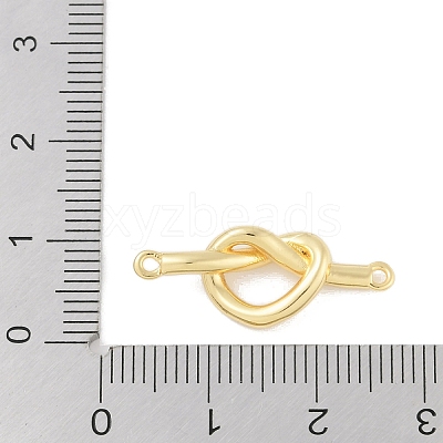 Rack Plating Brass Connector Charms KK-A224-19G-1