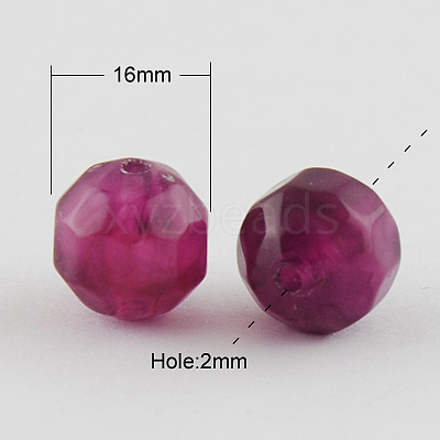 Acrylic Beads SACR-S001-16mm-M-1