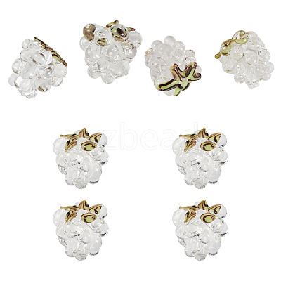 4Pcs Handmade Lampwork Beads LAMP-TA0002-24D-1