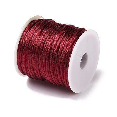 Nylon Satin Rattail Cords NWIR-R033-1.5mm-192-1