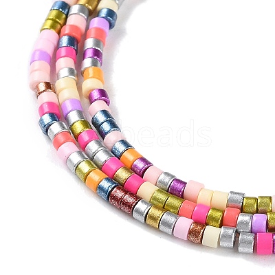 Handmade Lampwork Beads Strands X-LAMP-L078-008K-1