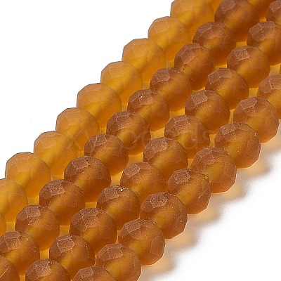 Transparent Glass Beads Strands EGLA-A034-T6mm-MD02-1